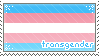 Transgender pride flag